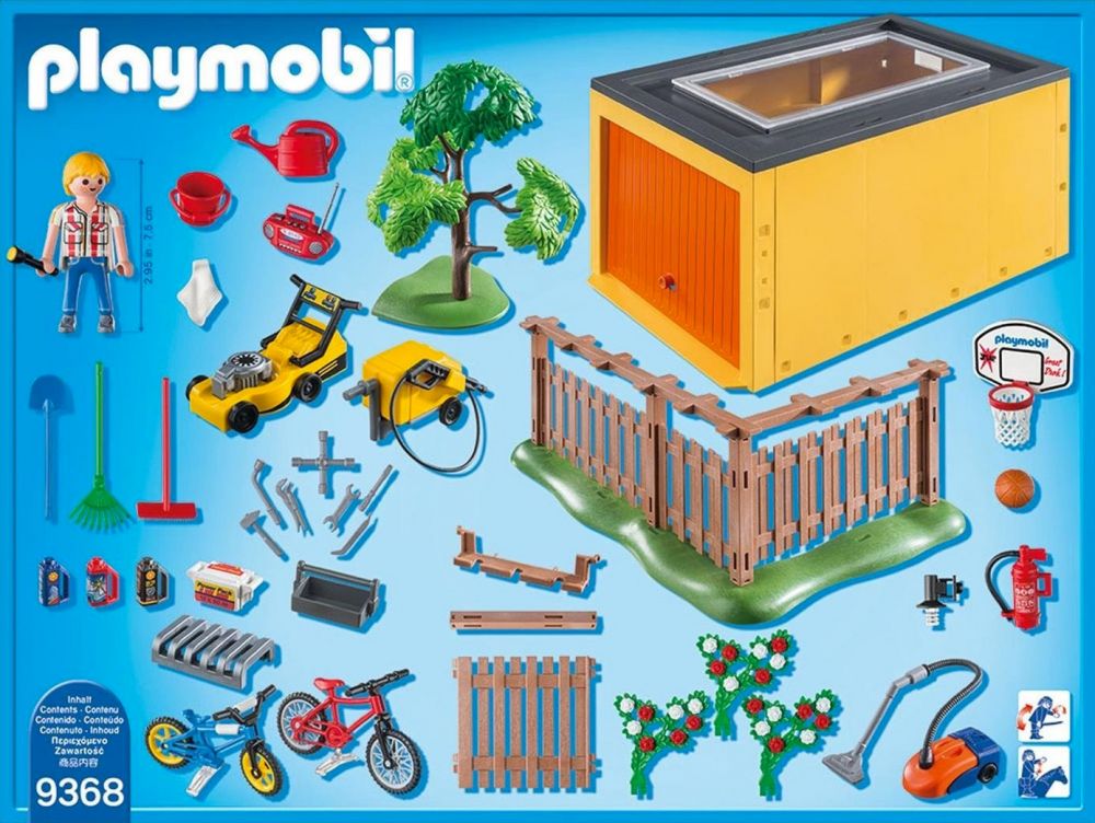 garage maison moderne playmobil