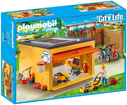 PLAYMOBIL City Life 9368 Garage avec emplacements pour vélos