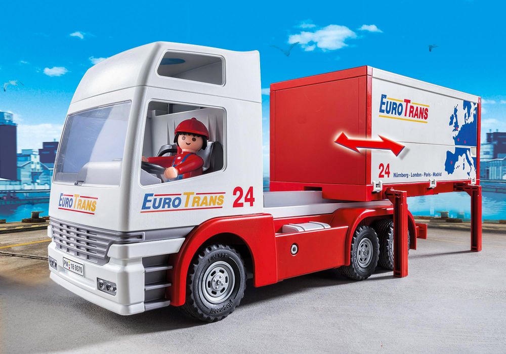 camion playmobil eurotrans