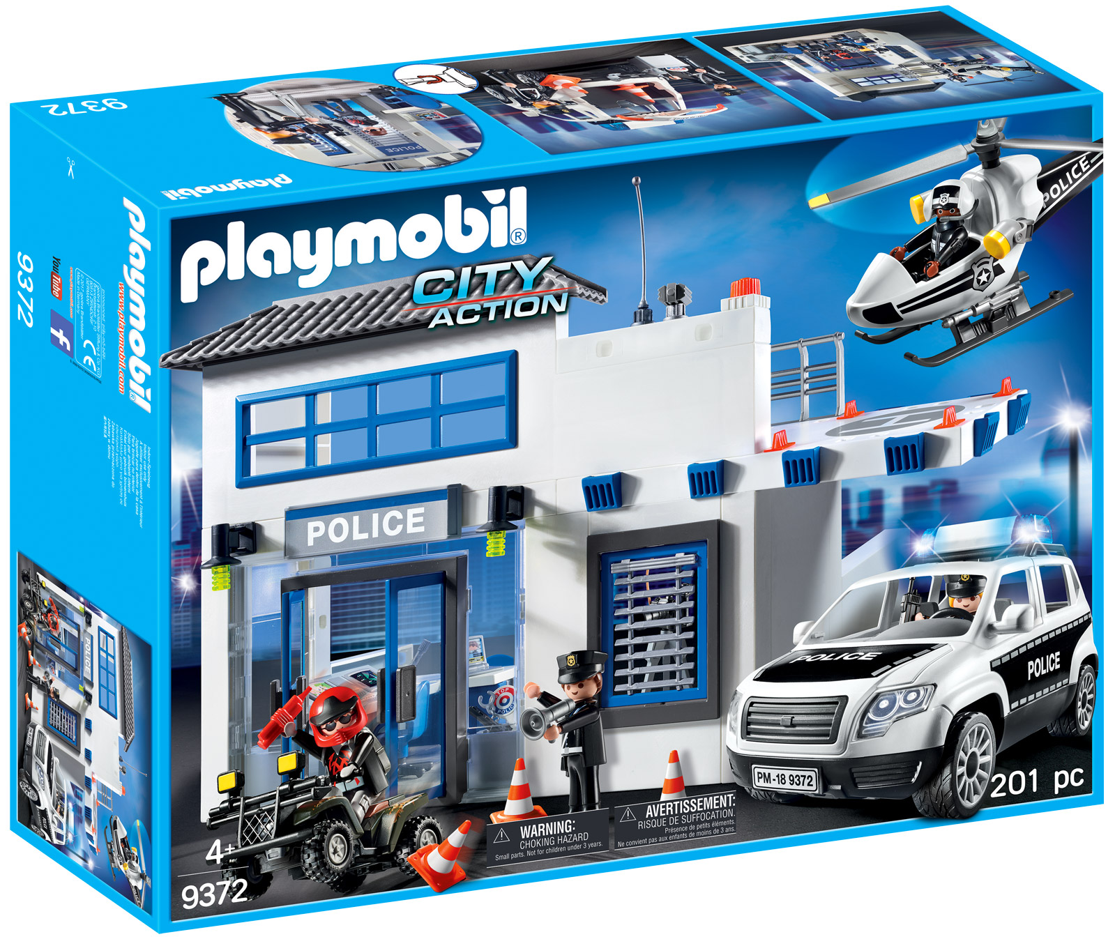 Playmobil City Action 5182 Commissariat de police avec système d'alarme -  Playmobil - Achat & prix