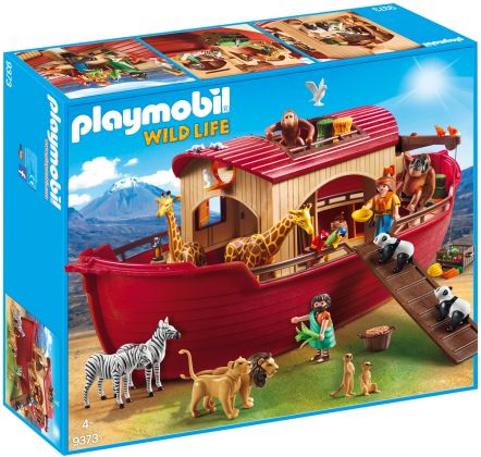 PLAYMOBIL Wild Life 9373 Arche de Noé avec animaux