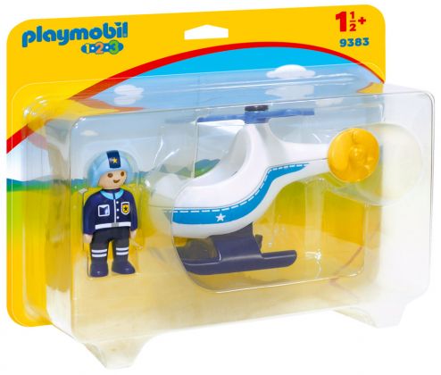 PLAYMOBIL 123 9383 Hélicoptère de police