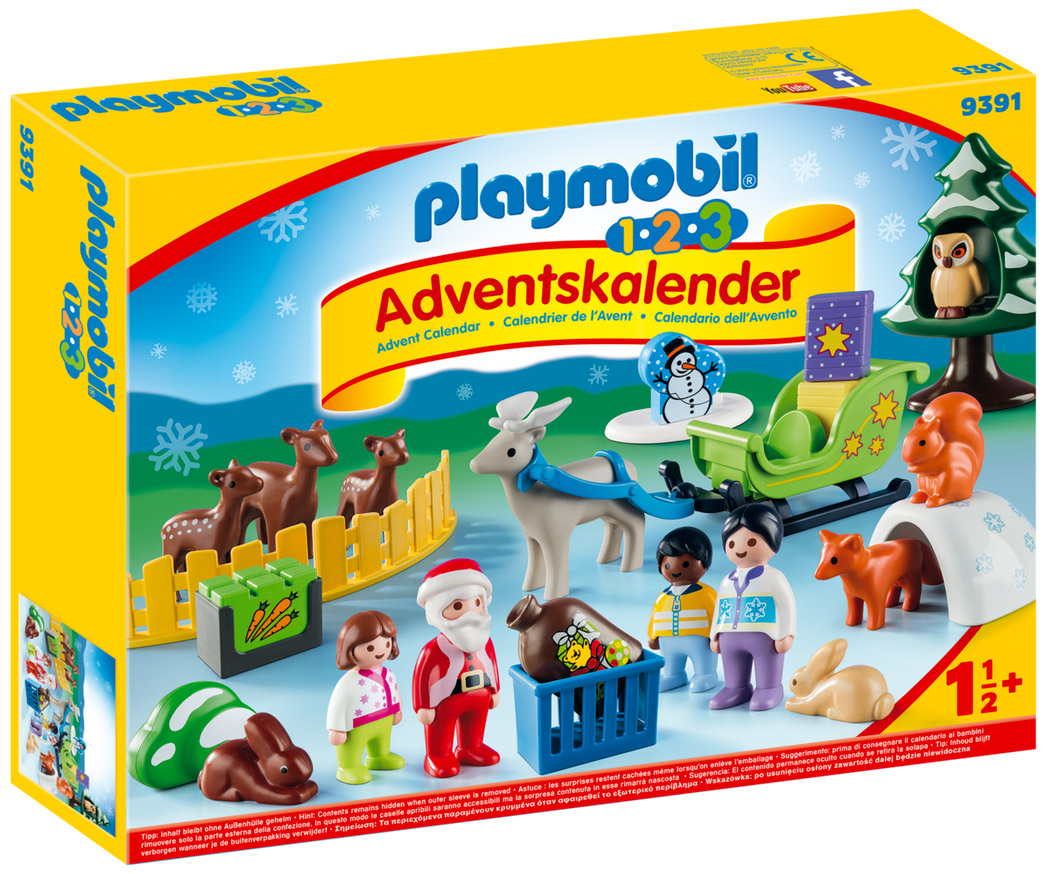 Playmobil - Calendrier de l'Avent Réveillon de Noël - 5496