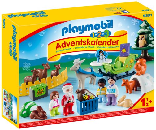 PLAYMOBIL Christmas 9391 Calendrier de l'Avent 1.2.3 