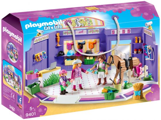 PLAYMOBIL City Life 9401 Boutique d'équitation