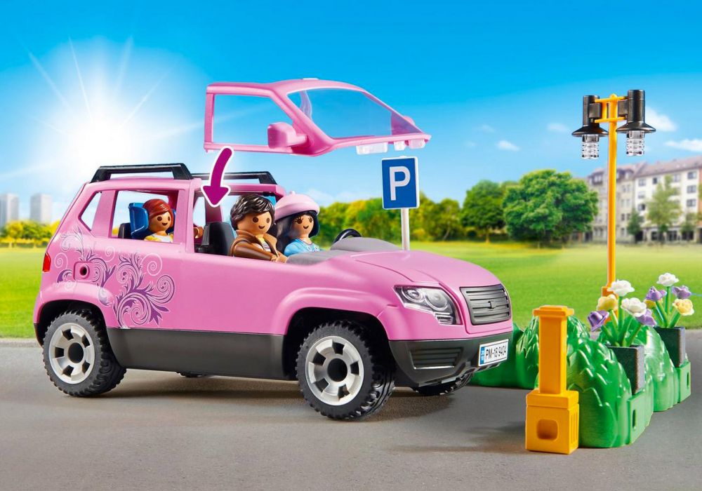 Playmobil City Life 9404 pas cher, Voiture familiale