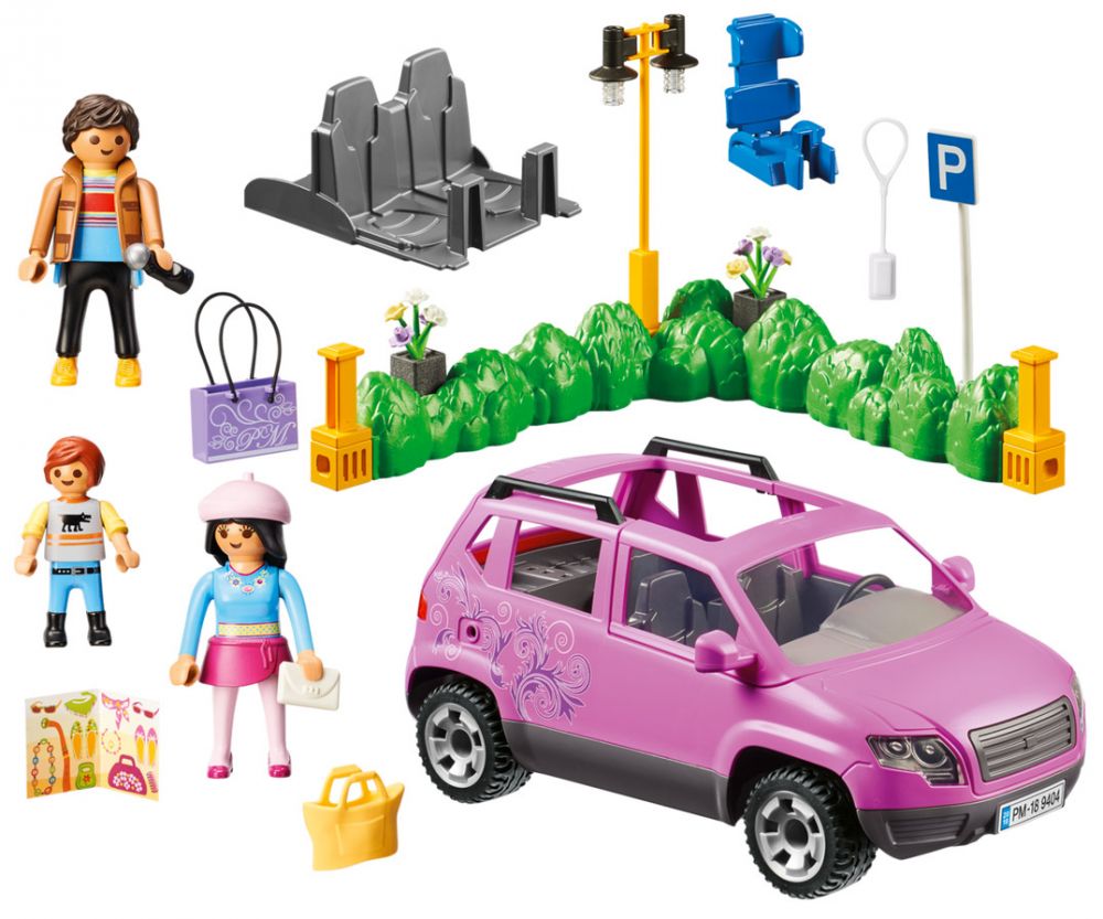 Playmobil City Life 9404 pas cher, Voiture familiale