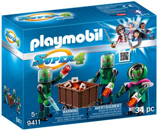 PLAYMOBIL Super 4 9411 Sykroniens