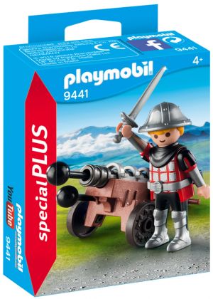 PLAYMOBIL Special Plus 9441 Chevalier avec canon