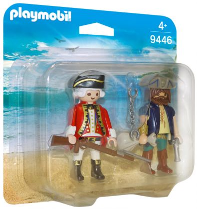 PLAYMOBIL Pirates 9446 Pirate et soldat