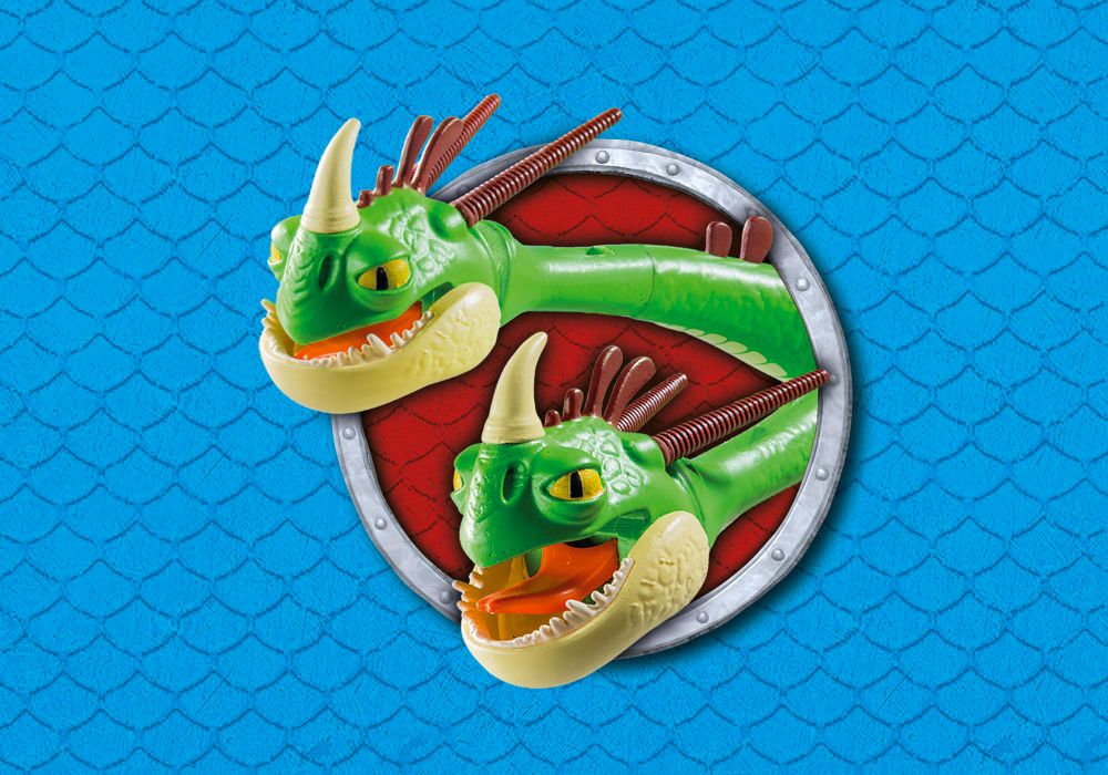 PLAYMOBIL 9458 Dragons - Kognedur et Kranedur avec Pète et Prout 