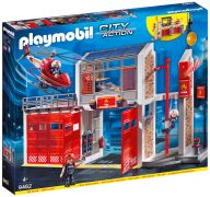 Playmobil City Action 6109 pas cher, Camion avec grue et conteneurs à verre