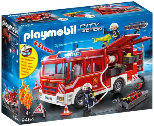 PLAYMOBIL City Action 9464 Fourgon d'intervention des pompiers