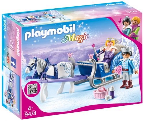 PLAYMOBIL Magic 9474 Couple royal et calèche