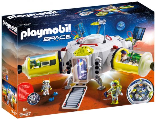 PLAYMOBIL Space 9487 Station spatiale Mars