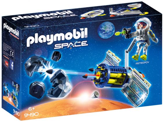 PLAYMOBIL Space 9490 Spationaute avec satellite et météorite