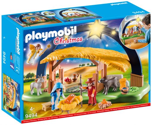 PLAYMOBIL Christmas 9494 Crèche avec illumination