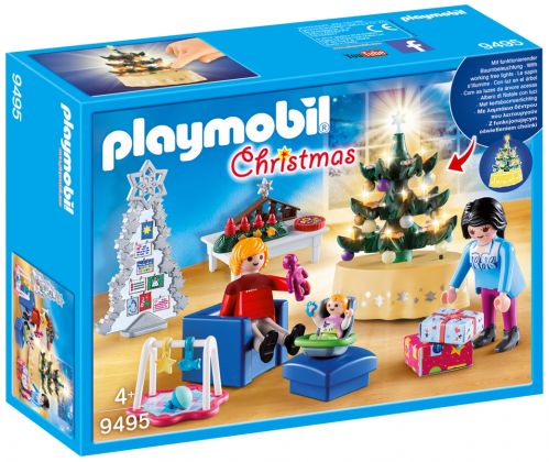 PLAYMOBIL Christmas 9495 Famille et salon de Noël