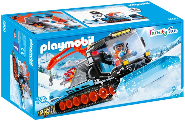 PLAYMOBIL Family Fun 9500 Agent avec chasse-neige