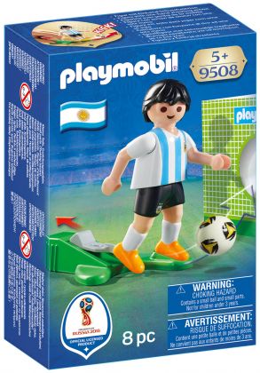 PLAYMOBIL Sports & Action 9508 Joueur de foot Argentin