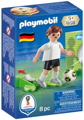 PLAYMOBIL Sports & Action 9511 Joueur de foot Allemand