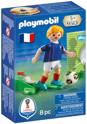 PLAYMOBIL Sports & Action 9513 Joueur de foot Français