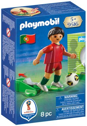 PLAYMOBIL Sports & Action 9516 Joueur de foot Portugais
