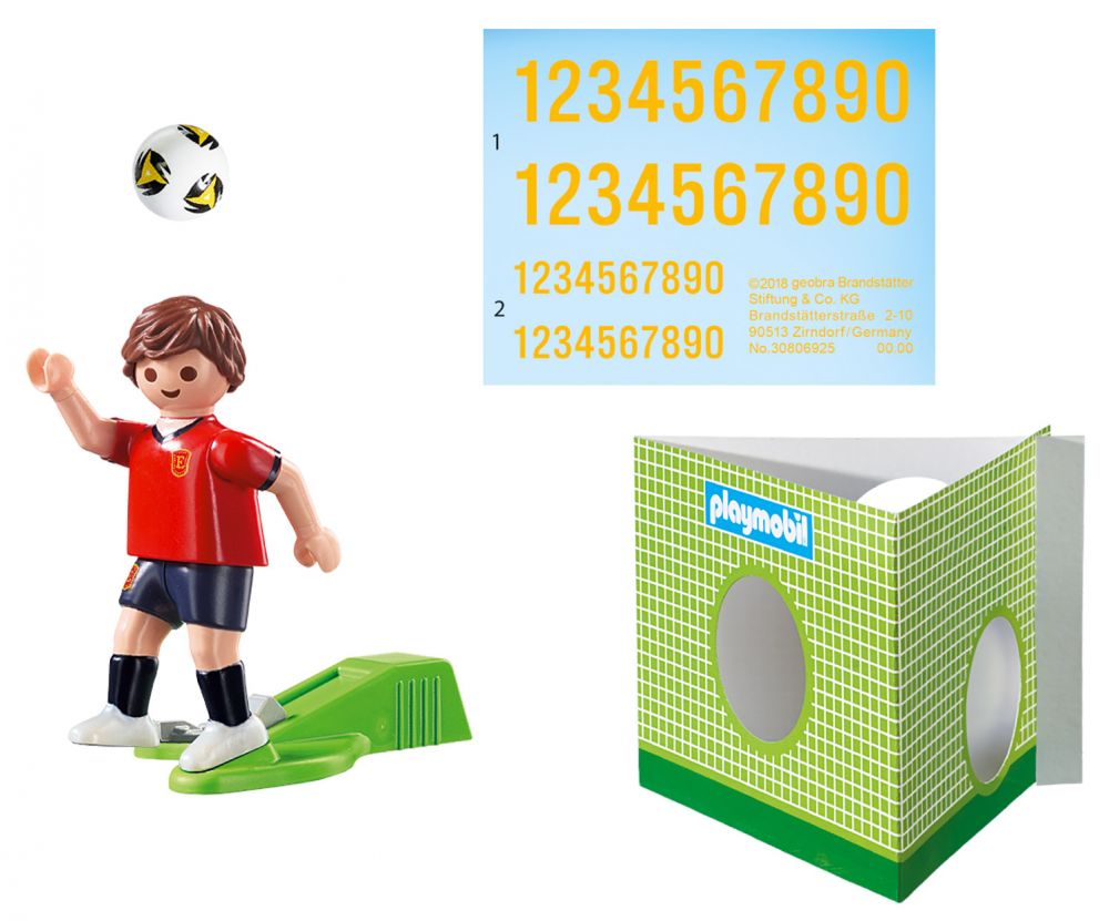 Playmobil Sports & Action 9516 pas cher, Joueur de foot Portugais