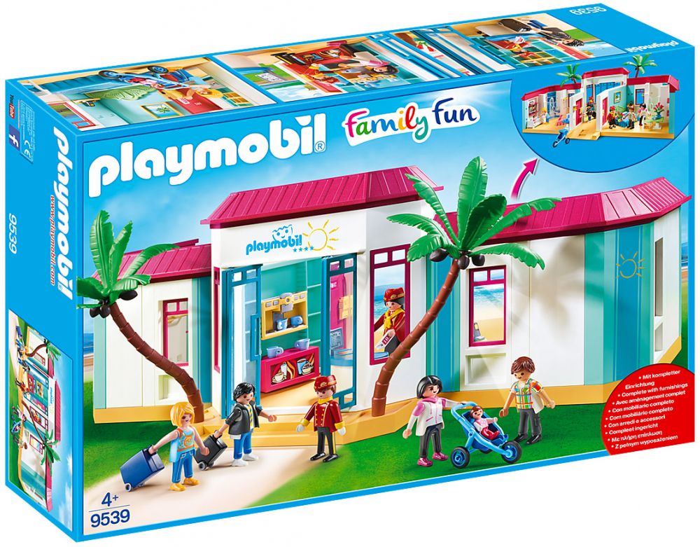 Playmobil Family Fun 9539 pas cher, Motel Playmobil