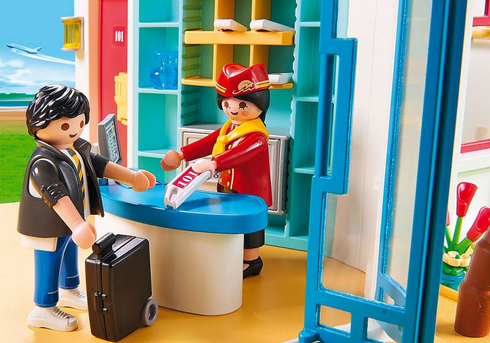 Playmobil Family Fun 9539 pas cher, Motel Playmobil