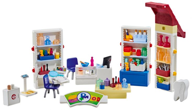 PLAYMOBIL Produits complémentaires 9808 Aménagement pour pharmacie