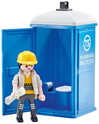 PLAYMOBIL Produits complémentaires 9844 Toilette mobile