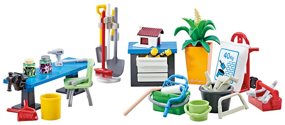 PLAYMOBIL Produits complémentaires 9851 Aménagement pour atelier