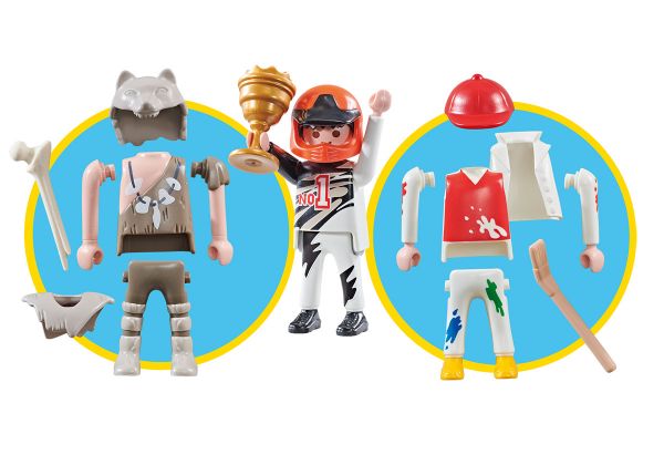 PLAYMOBIL Produits complémentaires 9854 Multiset 3 tenues Garçon