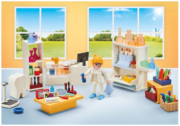 PLAYMOBIL Produits complémentaires 9858 Aménagement pour la pharmacie