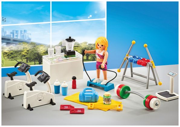 PLAYMOBIL Produits complémentaires 9867 Salle de fitness