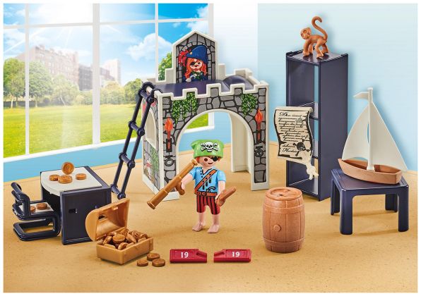 PLAYMOBIL Produits complémentaires 9868 Chambre de pirate