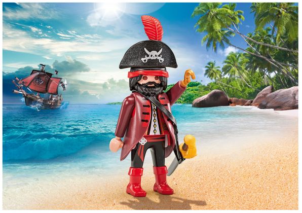 PLAYMOBIL Produits complémentaires 9883 Capitaine des pirates