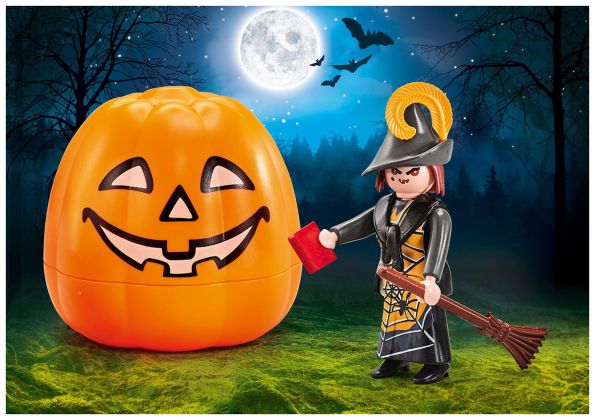 PLAYMOBIL Halloween 9894 Set Sorcière