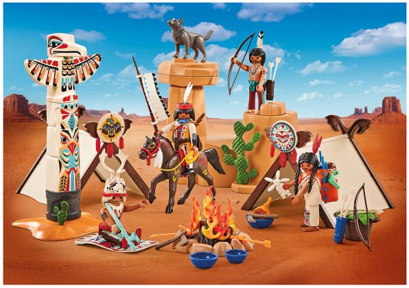 PLAYMOBIL Produits complémentaires 9899 Camps des Amérindiens