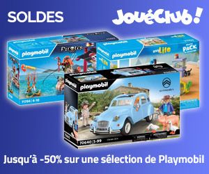 SOLDES : Jusqu'à -50% sur une sélection de Playmobil