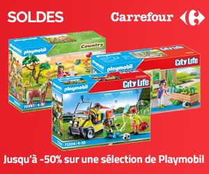 SOLDES : Jusqu'à -50% sur une sélection de Playmobil