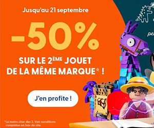 -50% sur le 2ème Playmobil acheté