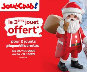 2 Playmobil achetés = le 3ème offert