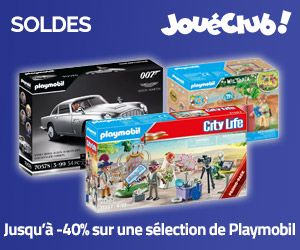 SOLDES : Jusqu'à -30% sur une sélection de Playmobil