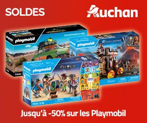 SOLDES : Jusqu'à -50% sur une sélection de Playmobil