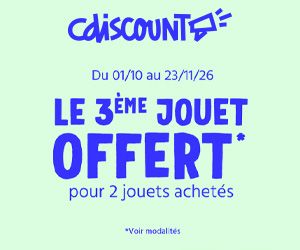 2 Playmobil achetés, le 3ème offert