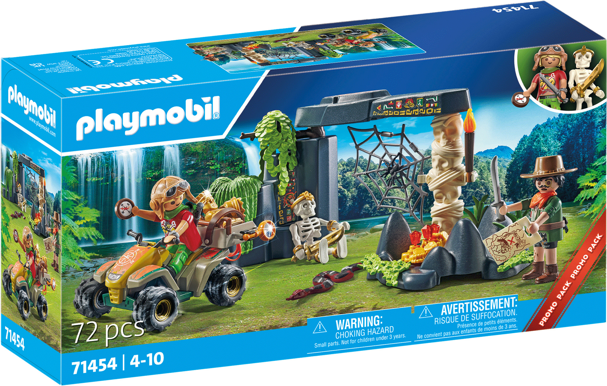 PLAYMOBIL MyLife 71454 Chasse au trésor dans la jungle - Promo Pack