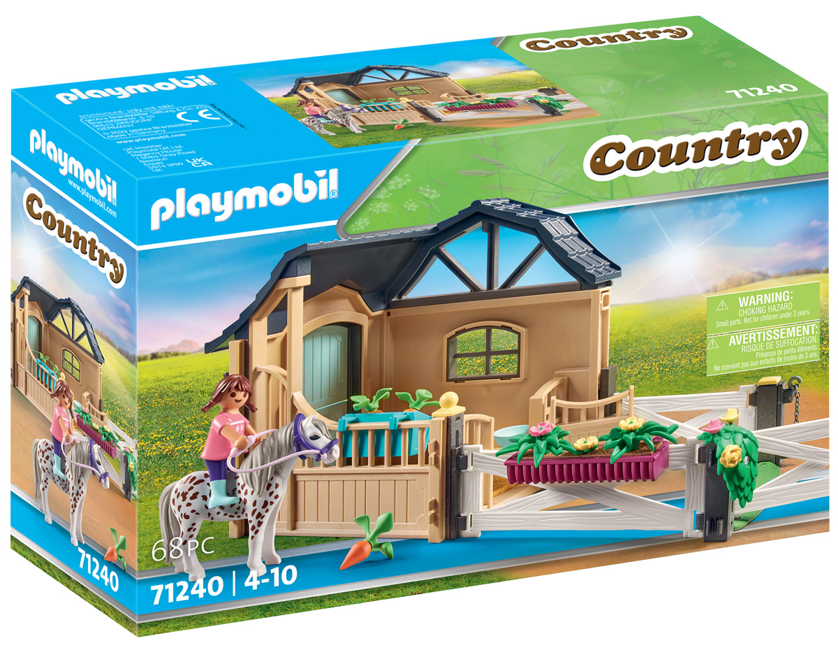 PLAYMOBIL Country 71240 Extension Box avec cheval // Février 2023