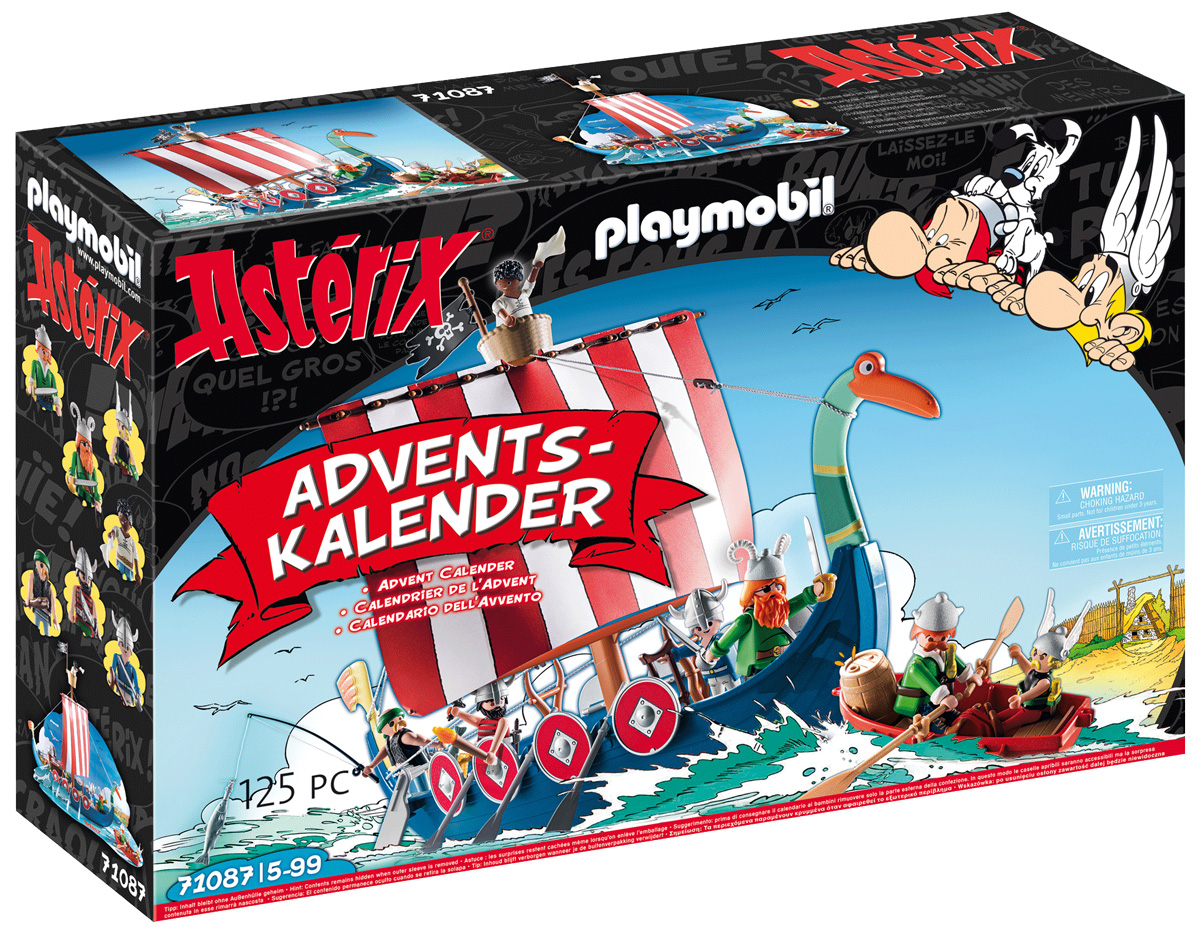 PLAYMOBIL Christmas 71087 Astérix : le calendrier de l'Avent pirate // Septembre 2022